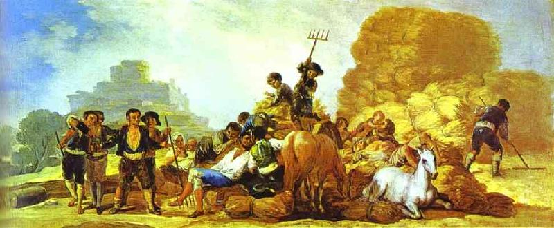 Francisco Jose de Goya Summer oil painting image